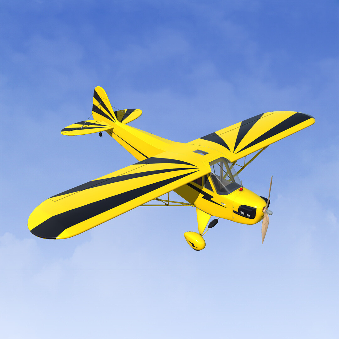 RealFlight Evolution – Hangar 9 Clipped-Wing Cub 10cc