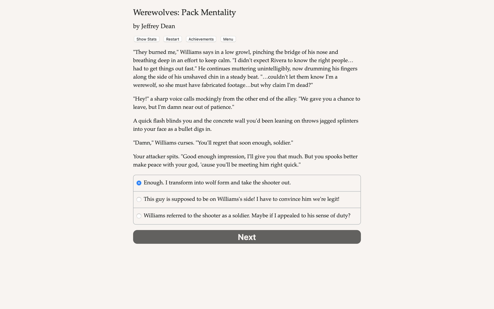 Werewolves 2: Pack Mentality