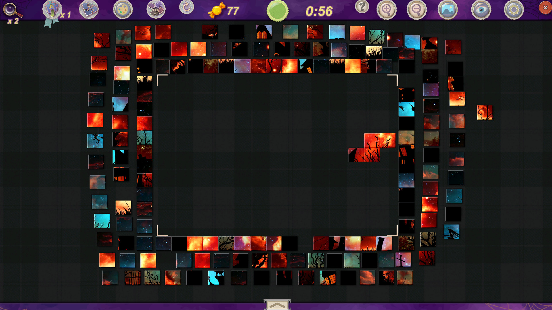 Sweet Holiday Jigsaws: Halloween Night