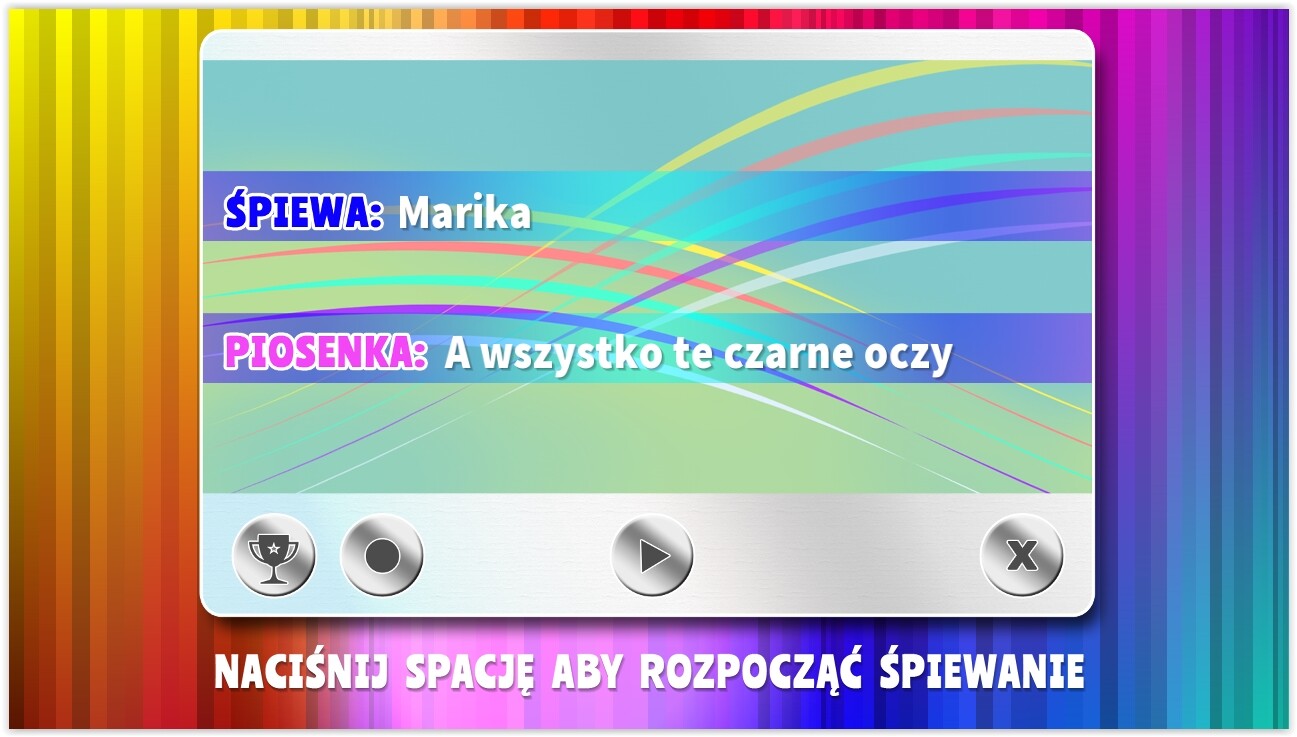 Zabawa Karaoke - Piosenki biesiadne