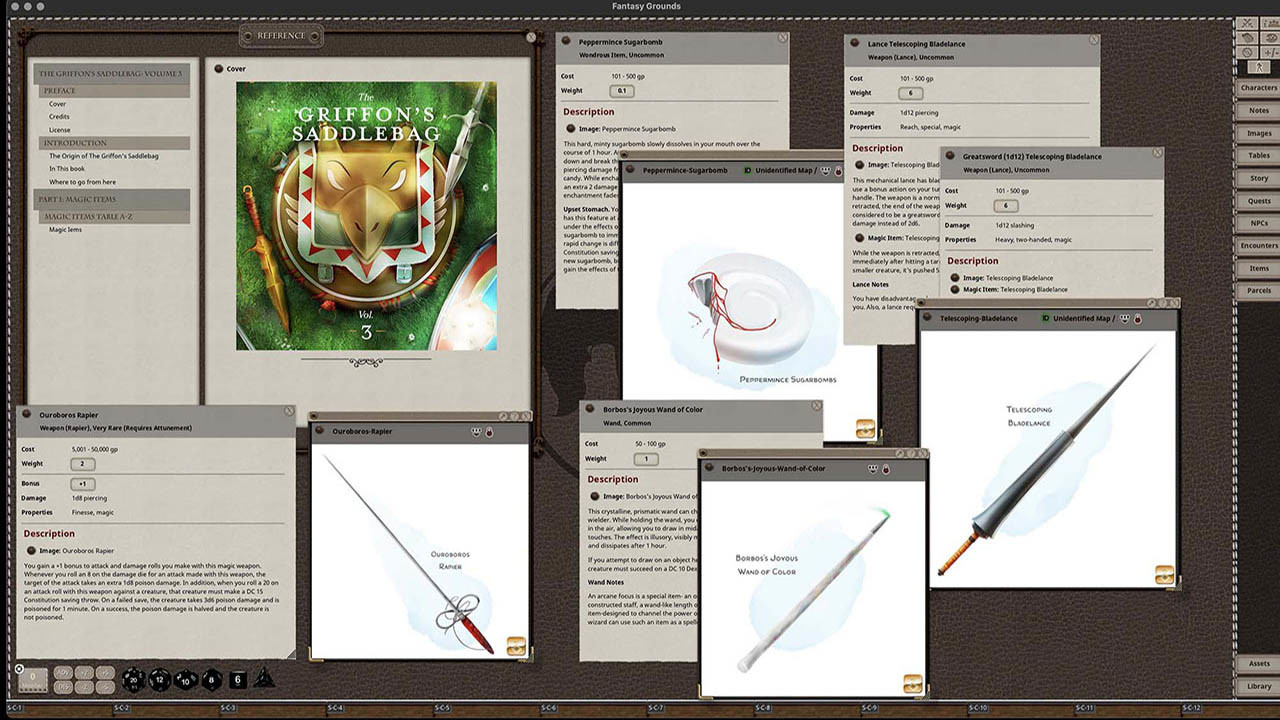 Fantasy Grounds - The Griffon's Saddlebag Volume 3