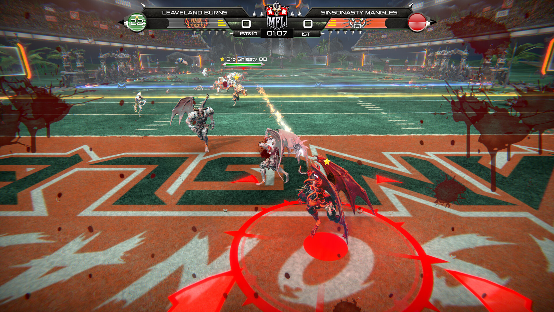 Mutant Football League: Sinsonasty Mangles