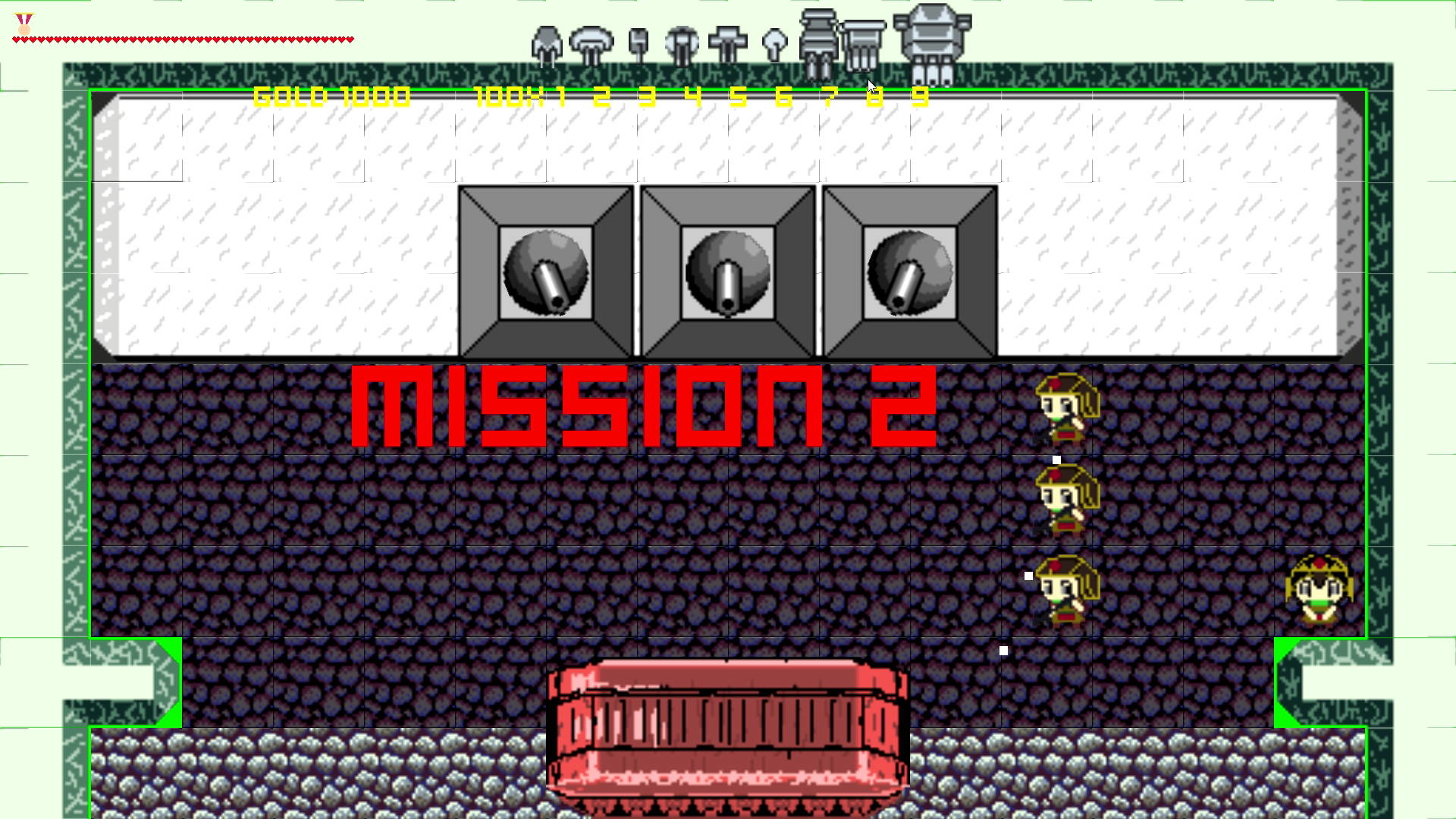 Starry Moon Island Cannon War MP09