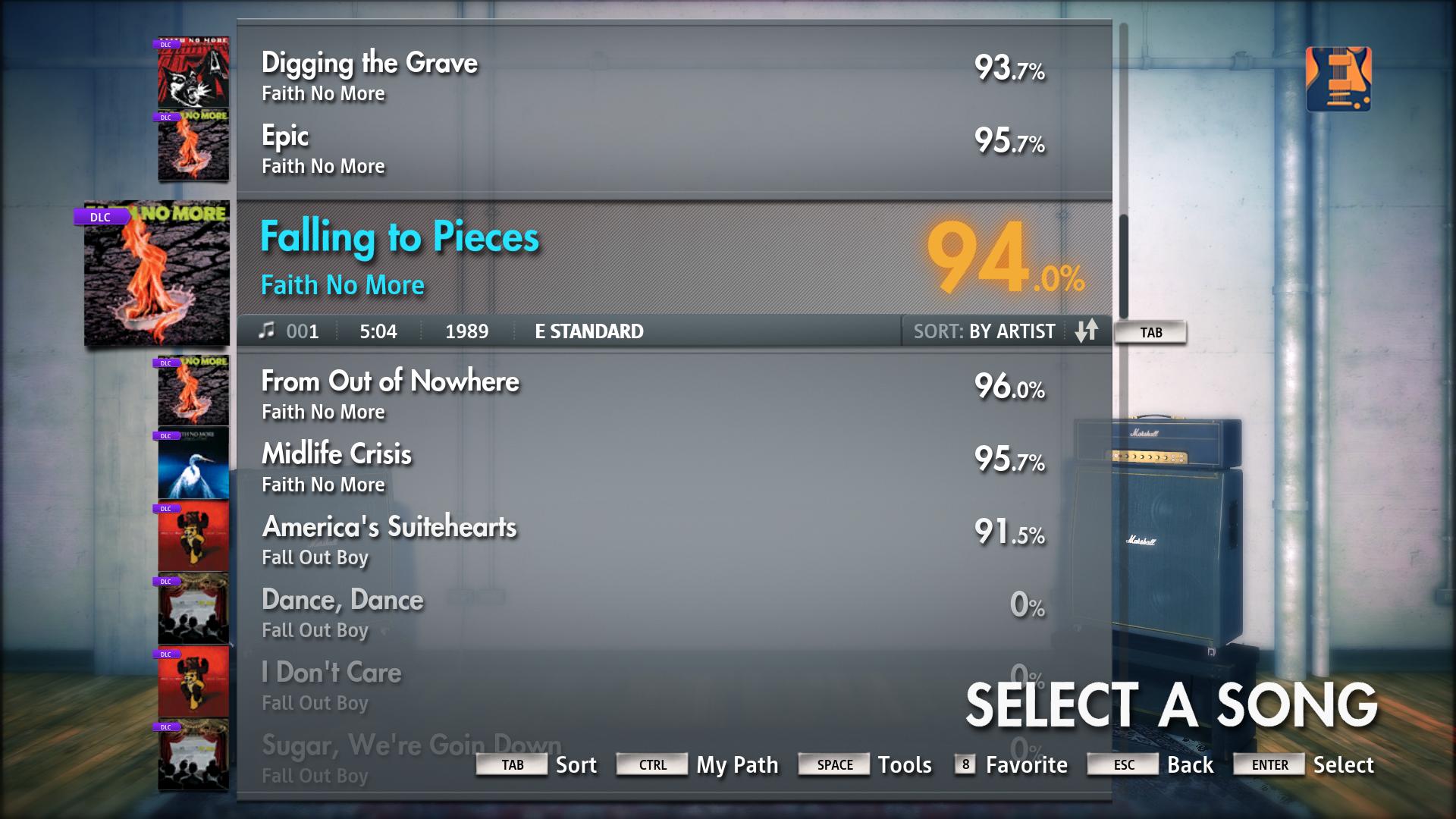 Rocksmith® 2014 – Faith No More - “Falling to Pieces”