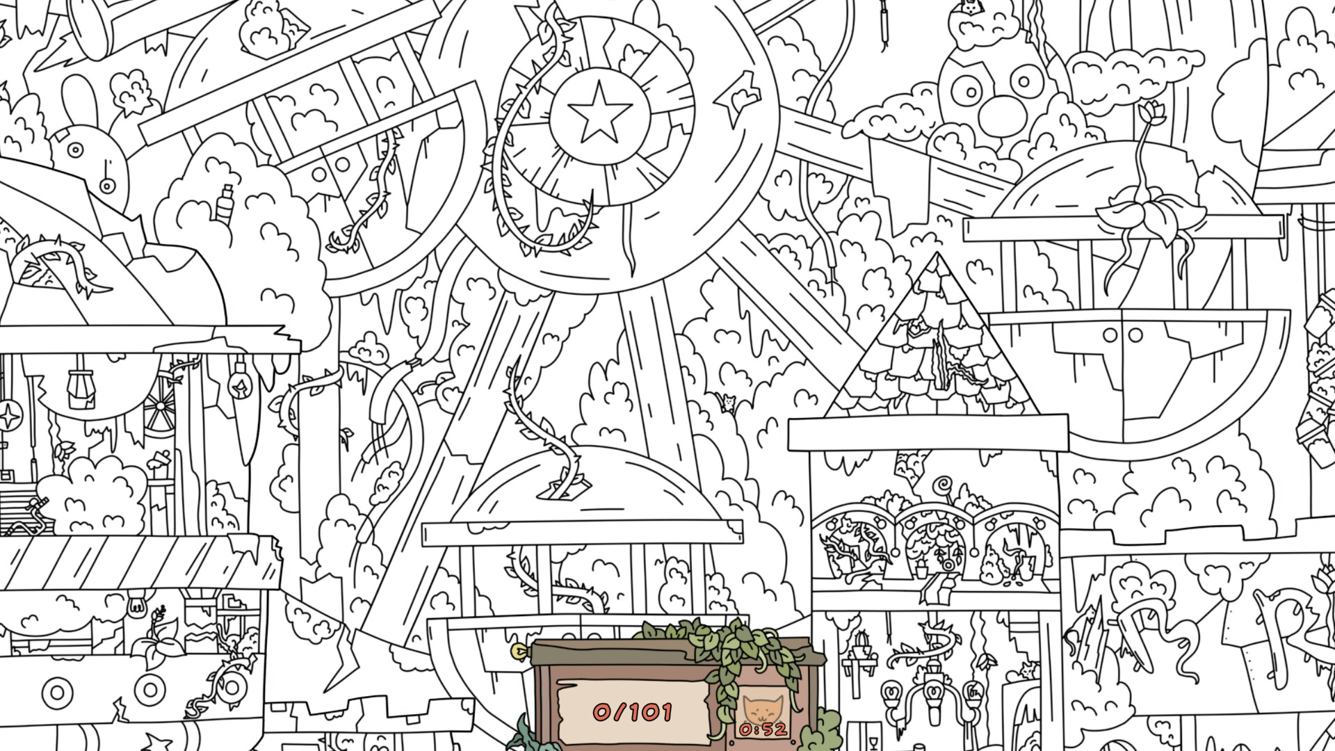 Hidden Cats: Old Amusement Park