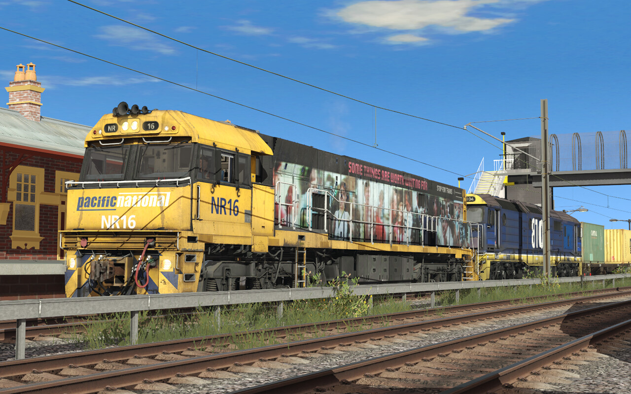 Trainz 2022 DLC - NR Class Locomotive - Pacific National Pack