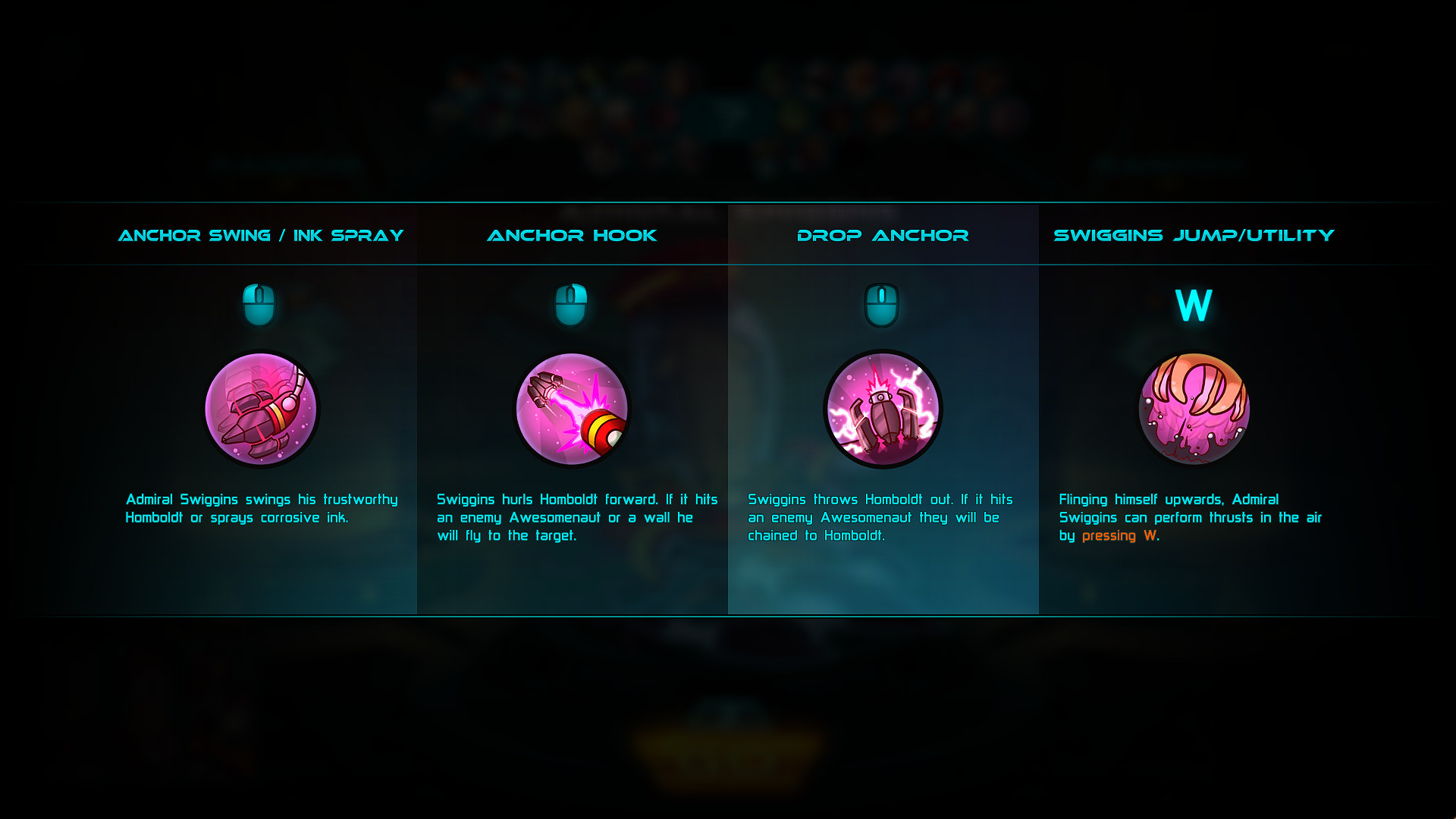 Admiral Swiggins - Awesomenauts Character