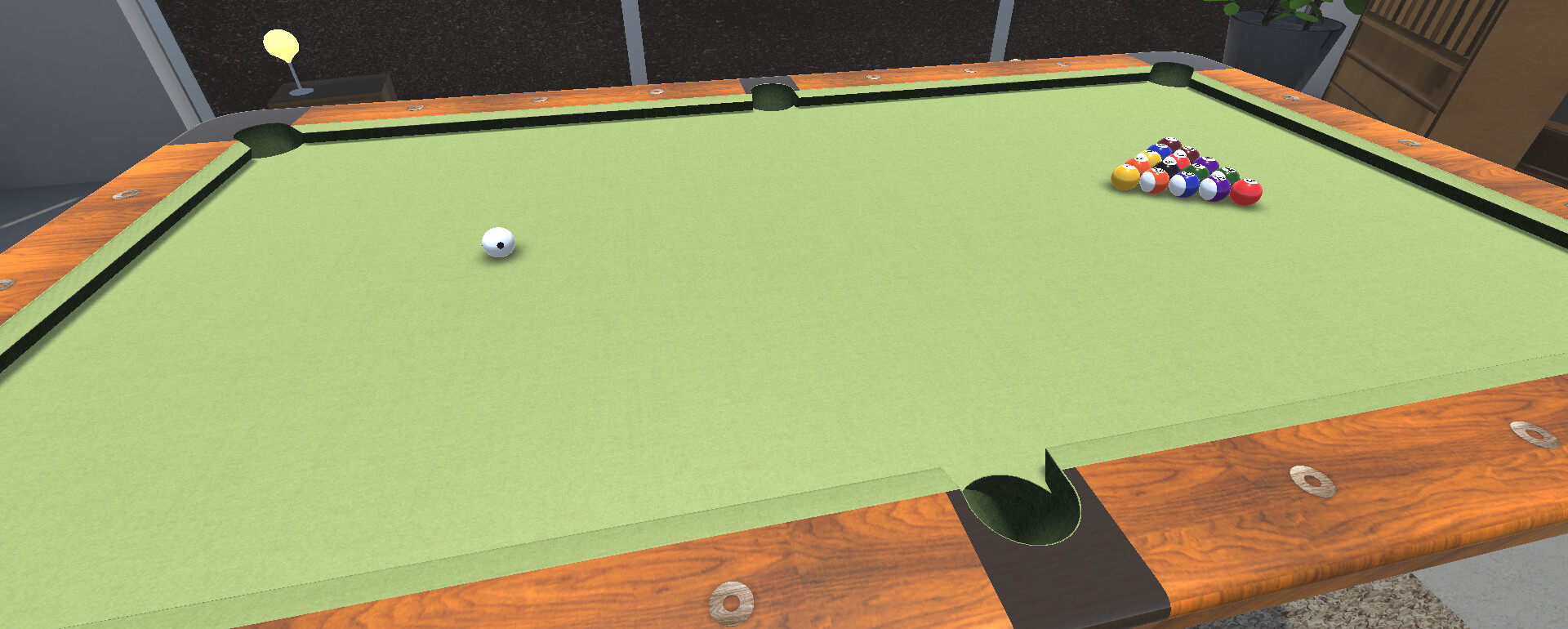 Pocketing the ball