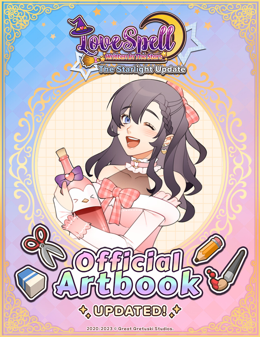 Love Spell: Official Digital Art Book