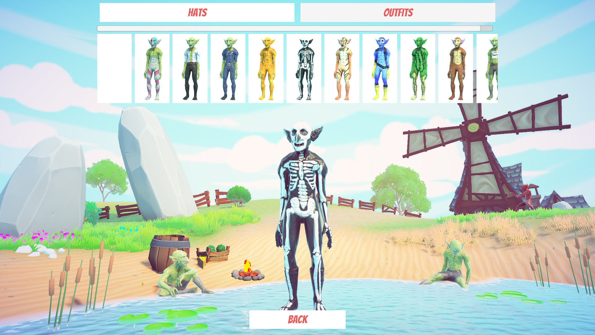 Goblin Summer Camp - Cosmetic Outfits