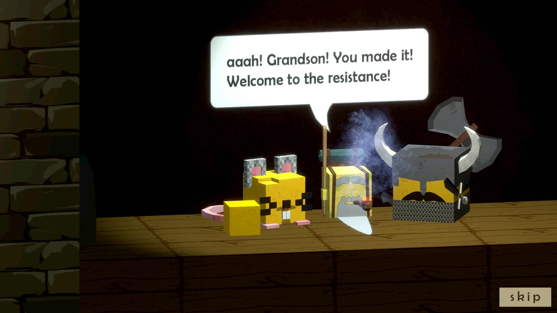 A Cheesy Game