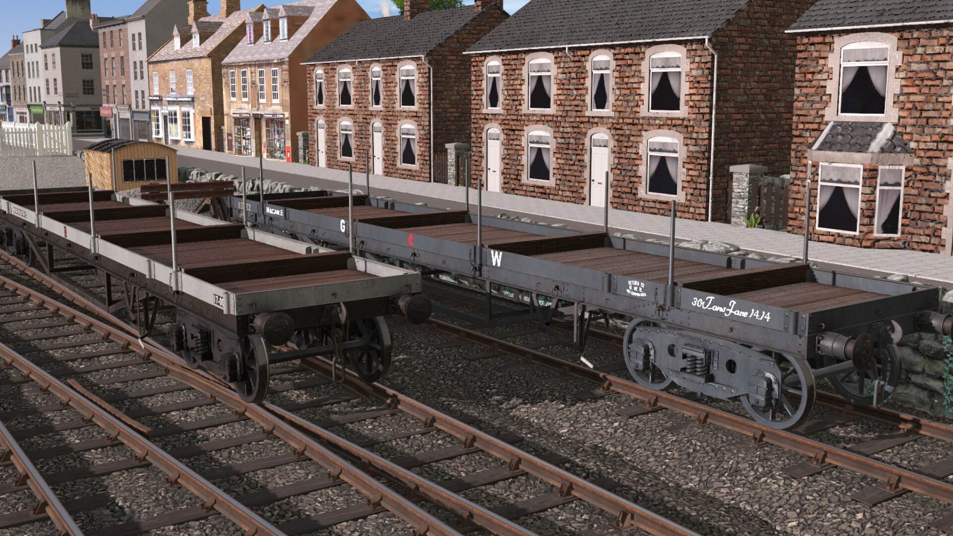Trainz 2022 DLC - BR Grouping Flat Wagon Pack 1