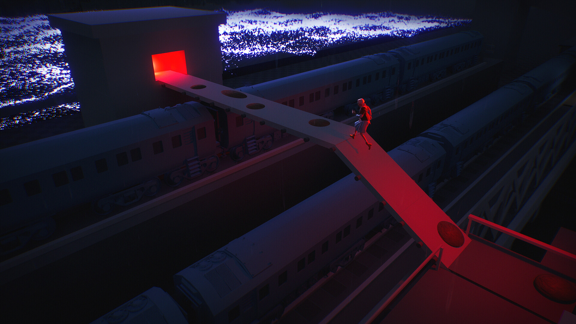 TRAINS: Through electric storms