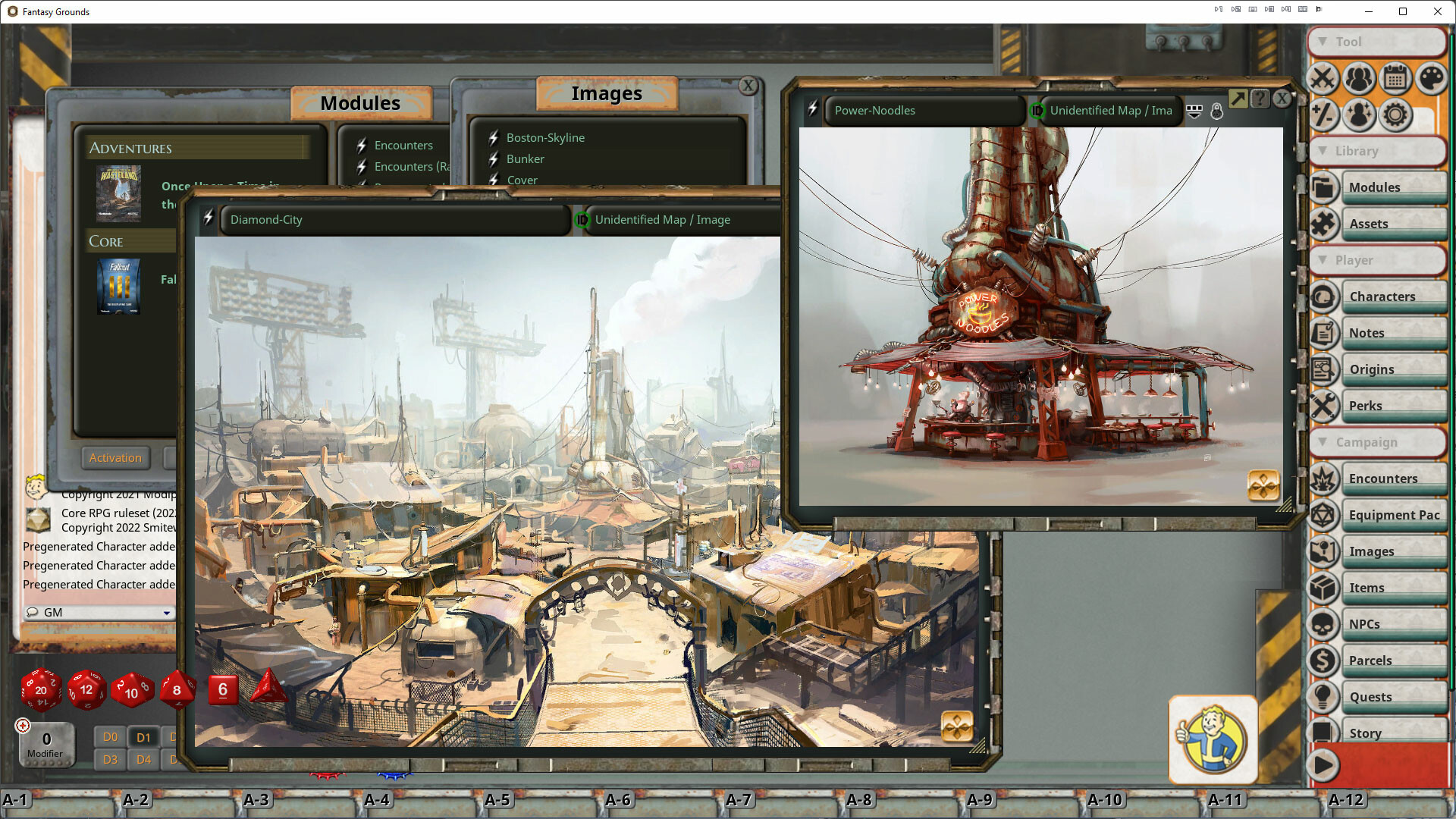 Fantasy Grounds - Fallout RPG - Once Upon a Time in the Wasteland