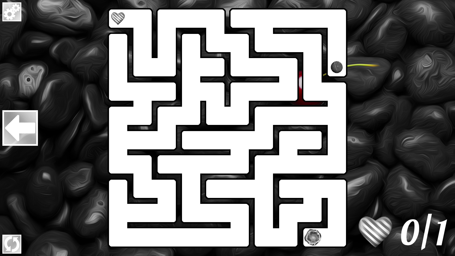 Maze Art: Black
