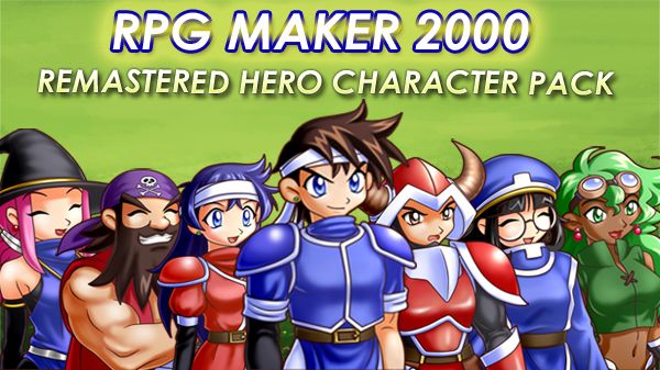 RPG Maker MV - Add-on Vol.2: RM2K Hero Character Pack