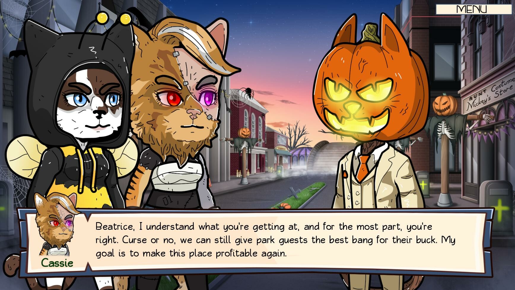 Furry Shakespeare: To Date Or Not To Date Spooky Cat Girls 2?!