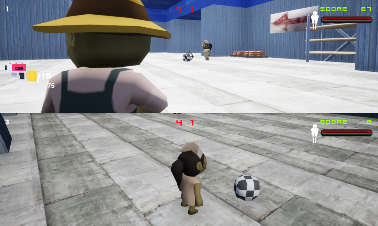 Alien street battle