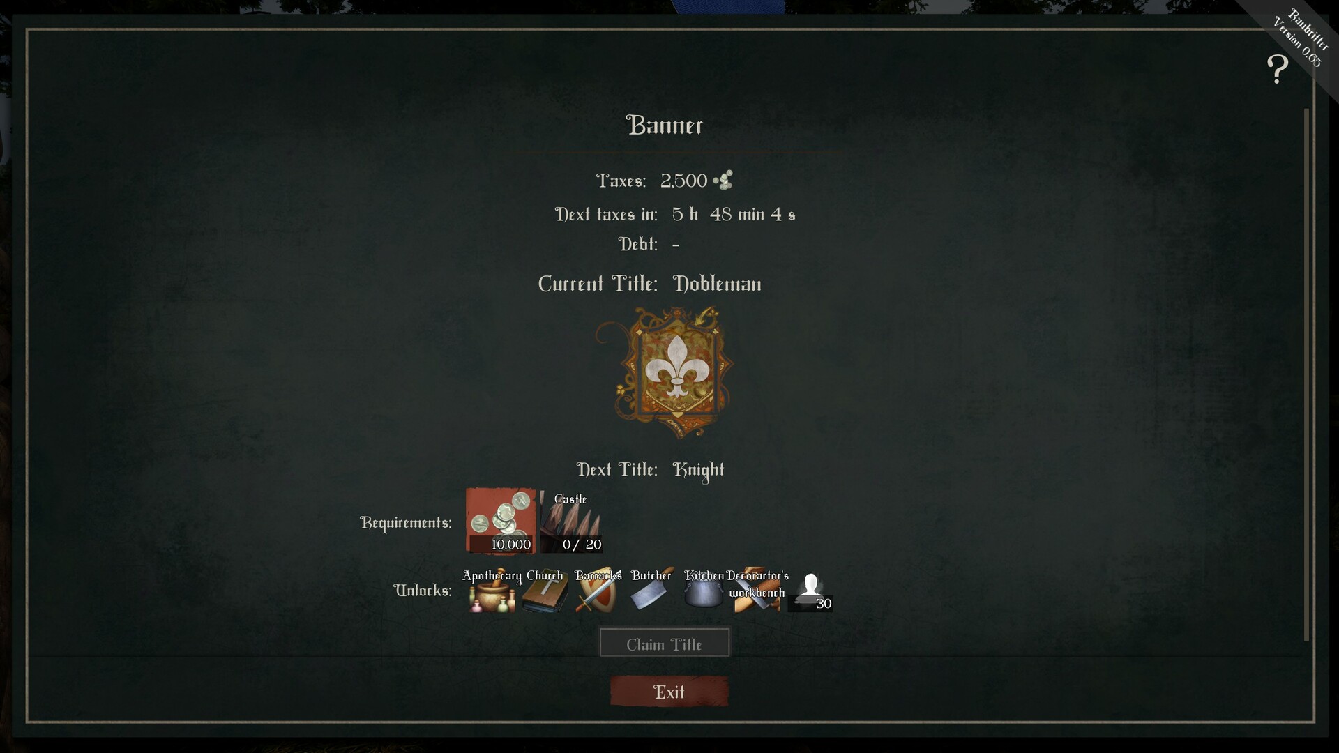 Raubritter: Become a Feudal Lord