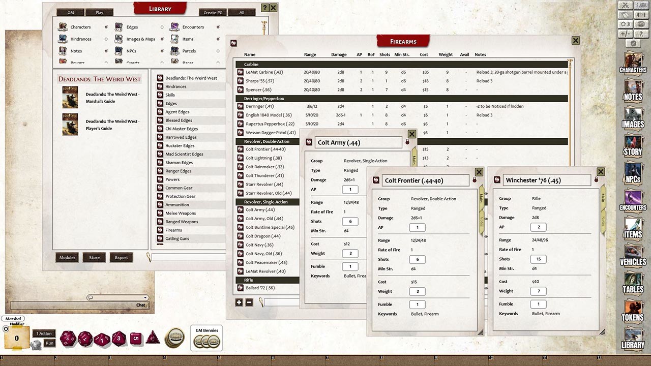 Fantasy Grounds - Deadlands: The Weird West (Core Rules Book)