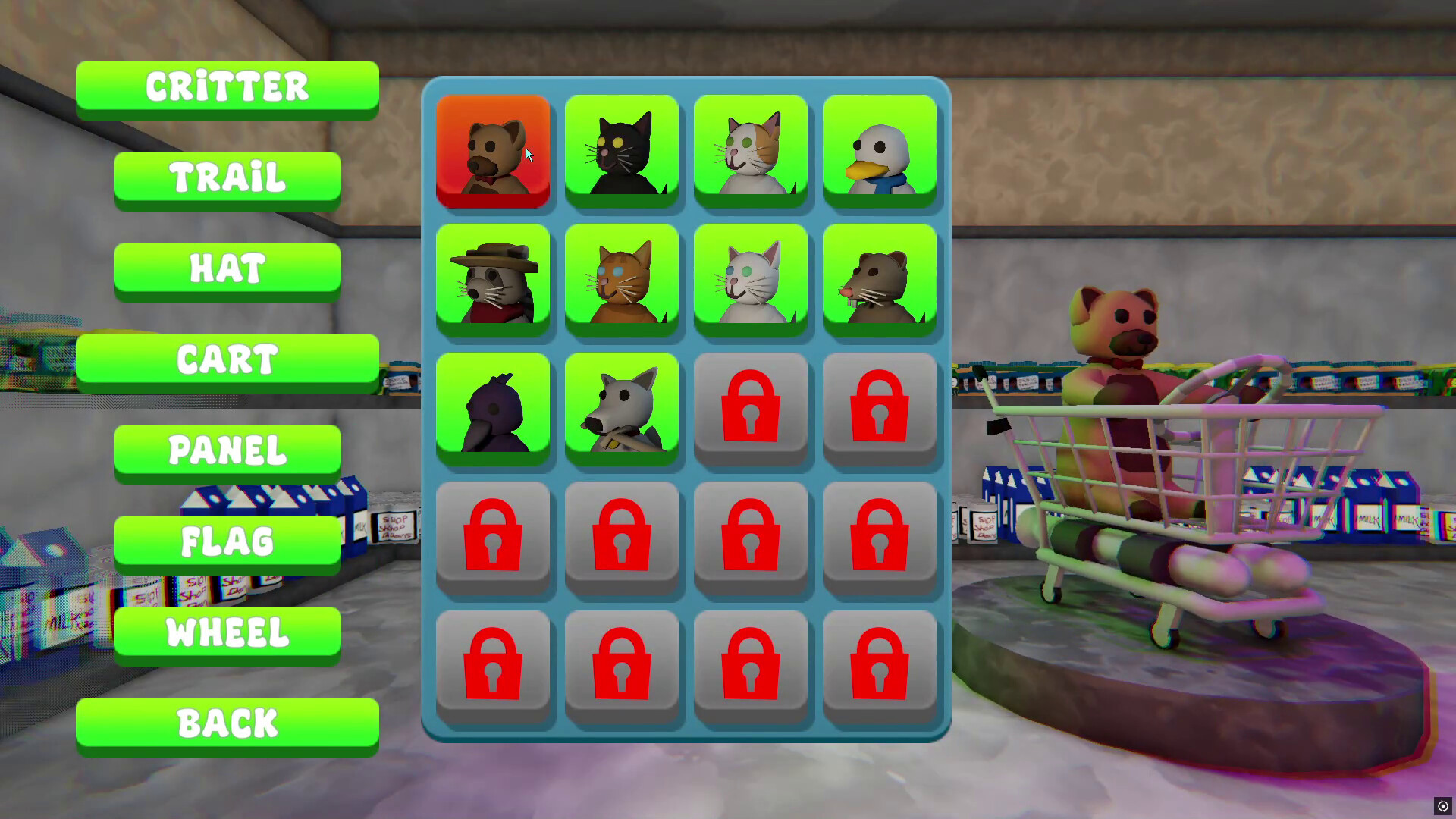 Critter Cart Demo