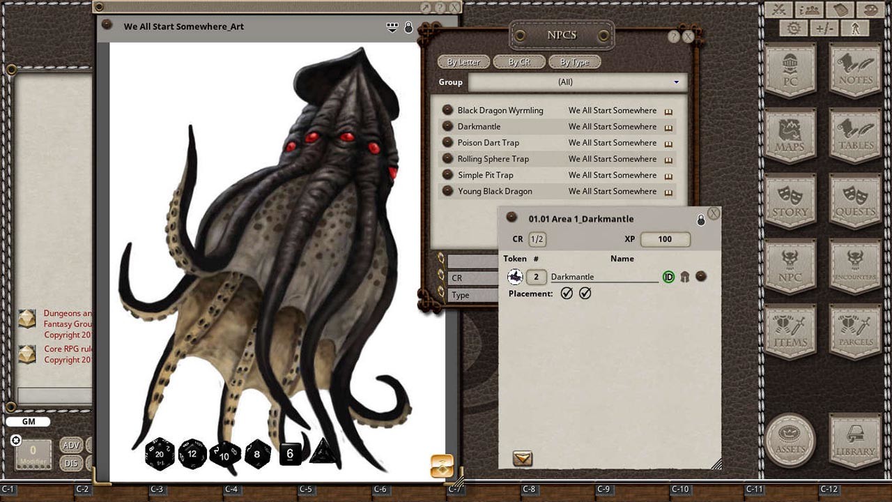 Fantasy Grounds - Mini-Dungeons Bundle #036-040