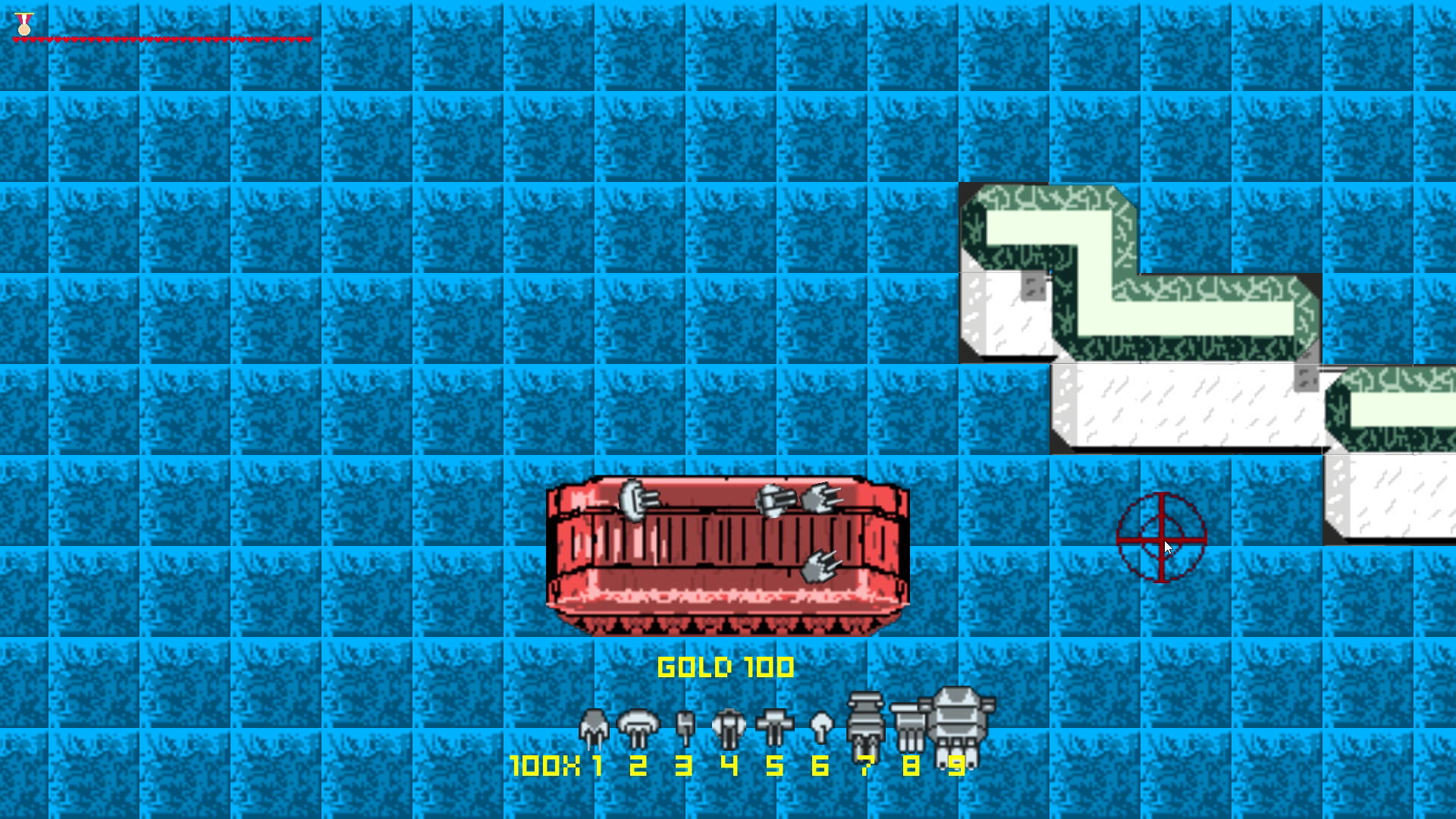 Starry Moon Island Mobile Stronghold MP06