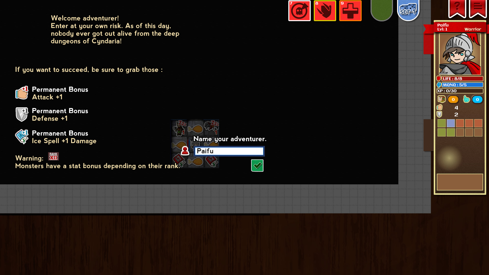 Paper Dungeons Demo