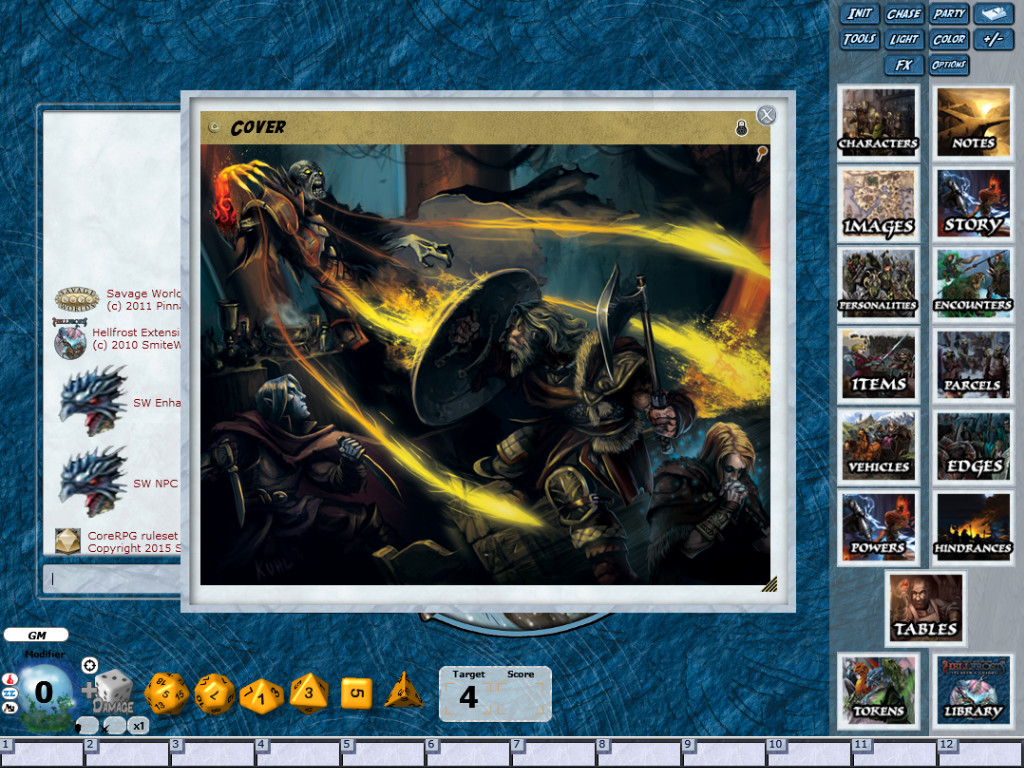 Fantasy Grounds - Hellfrost: Against the Elements (Savage Worlds)