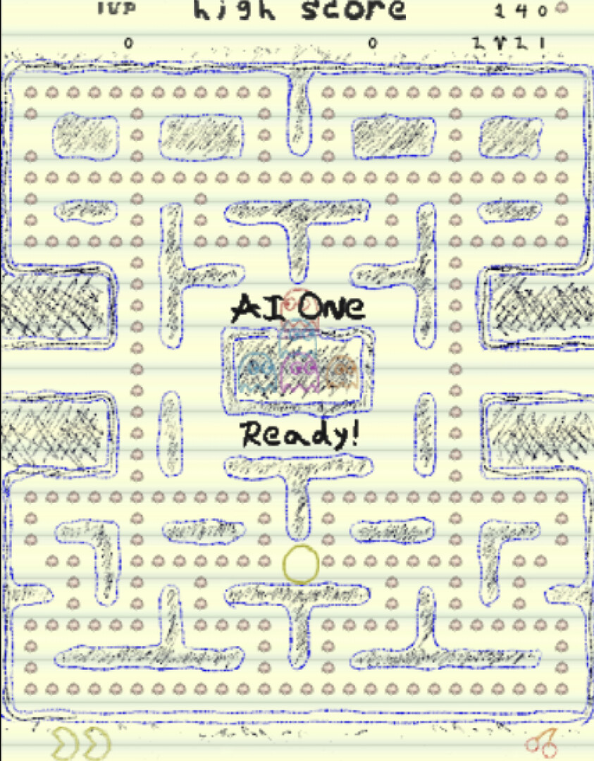 The Paper Arcade - Maze Chase