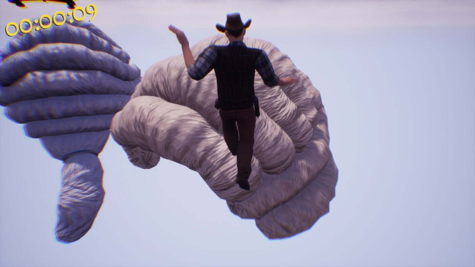 Only down: gravitation up