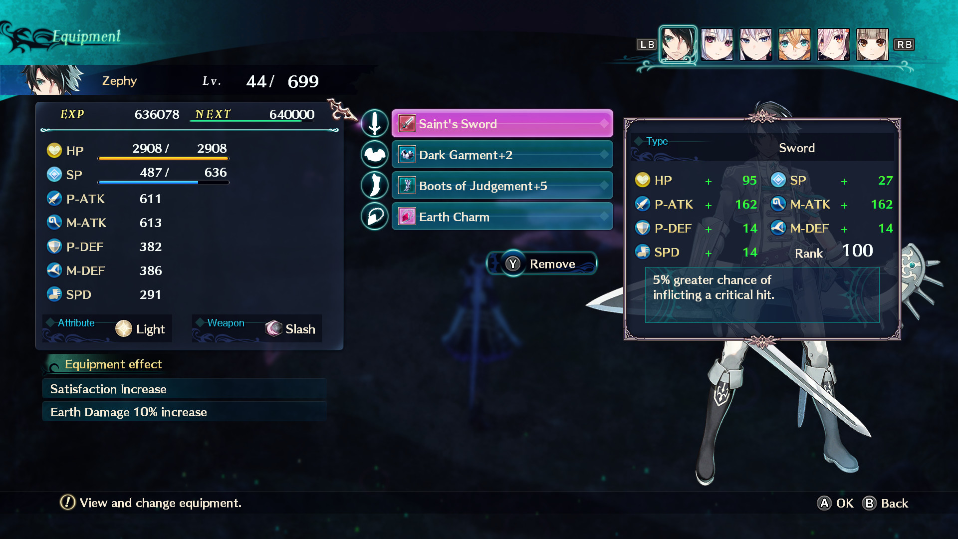 Dragon Star Varnir High Class All Characters Weapon Set