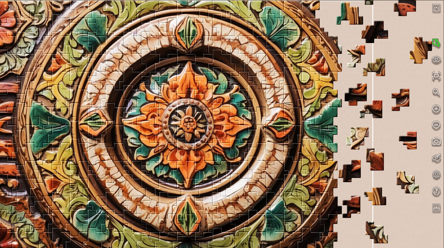Master of Pieces © Jigsaw Puzzle DLC - Ceramic Mosaic