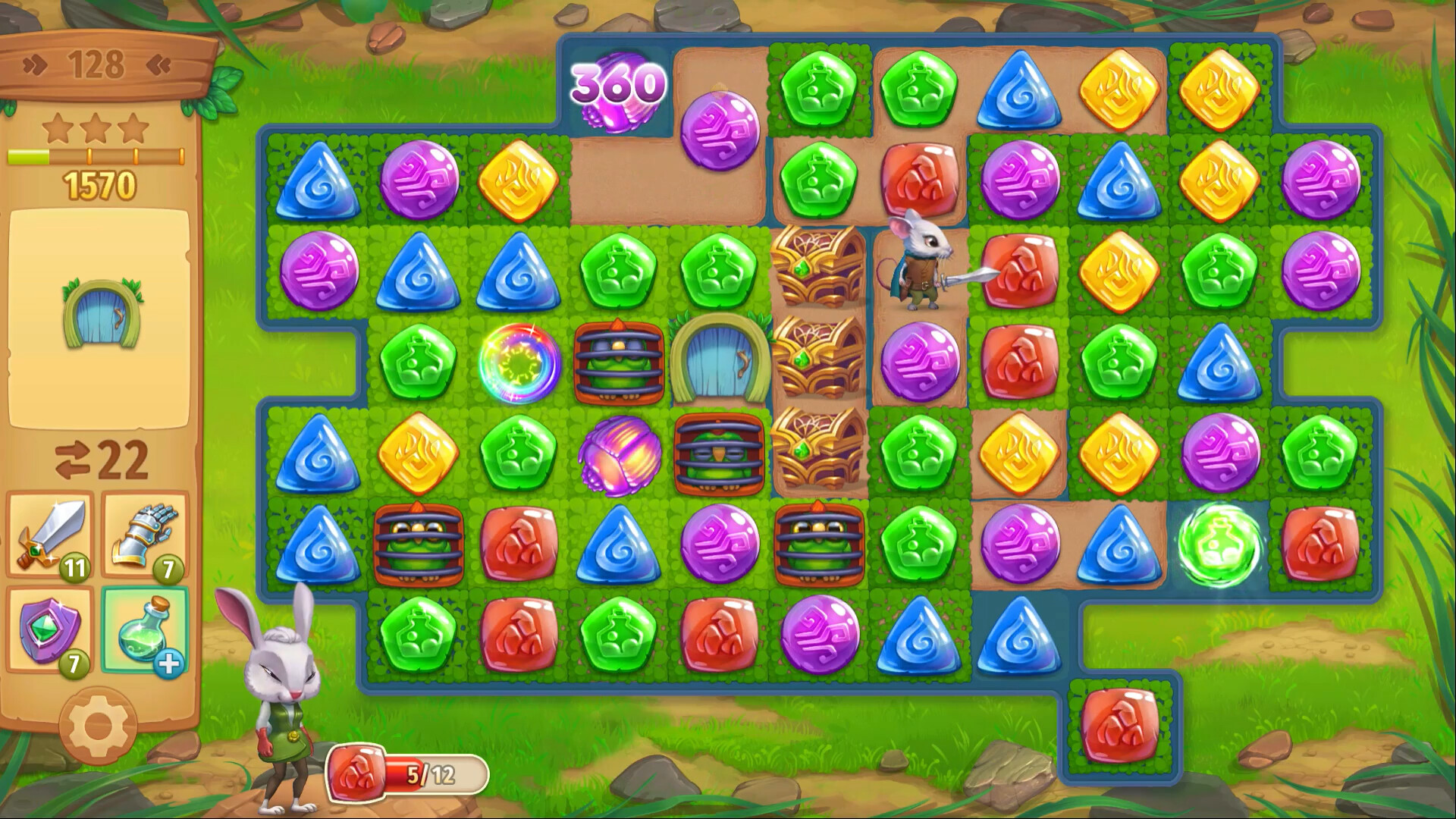 Strongblade - Puzzle Quest and Match-3 Adventure