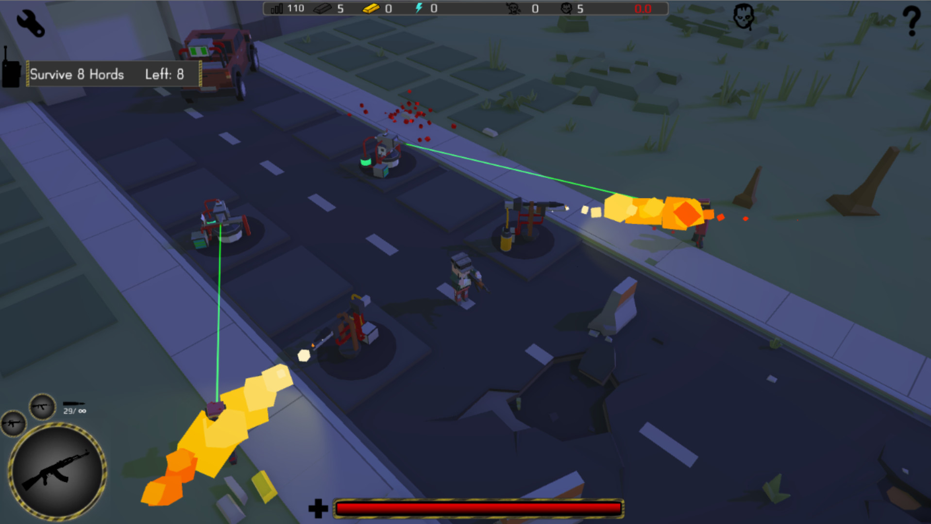 Anti Zombie AI - Tower Defense (Azai - TD)