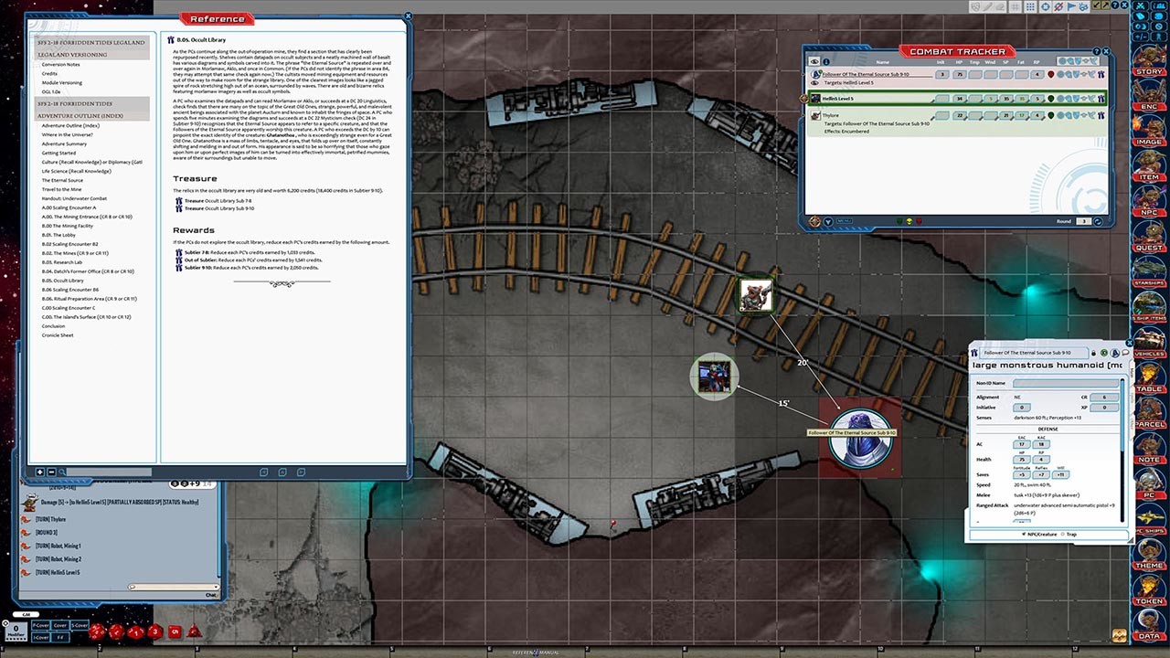 Fantasy Grounds - Starfinder RPG - Starfinder Society Scenario #2-18: Forbidden Tides