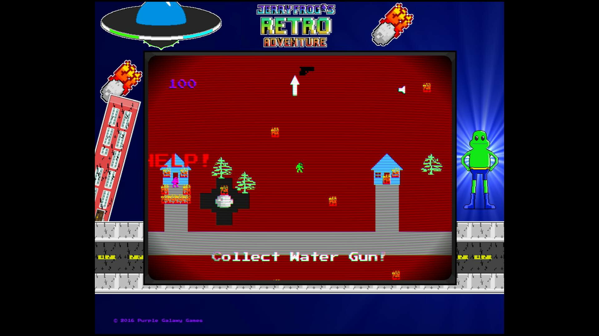 Jerry Frog's Retro Adventure