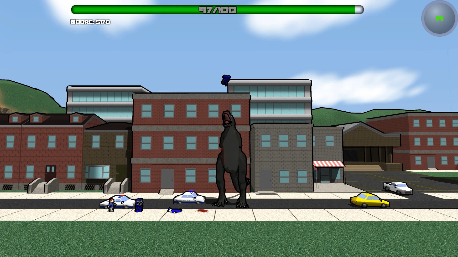 Attack of the Giant Mutant Lizard Demo