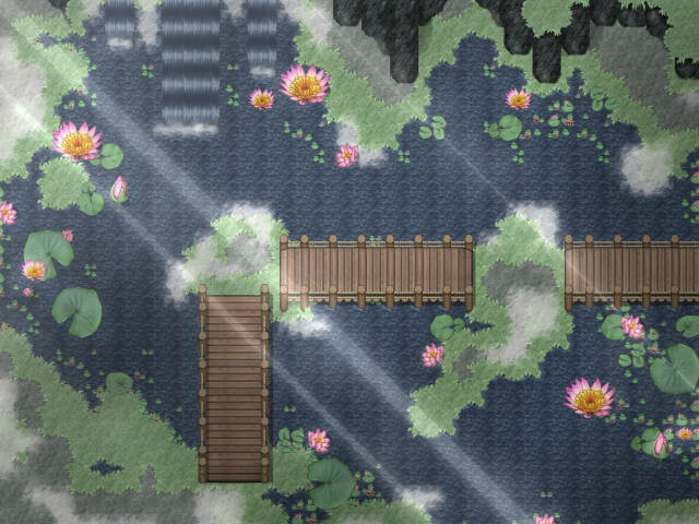 RPG Maker MZ - KR Haunted Swamp Tileset