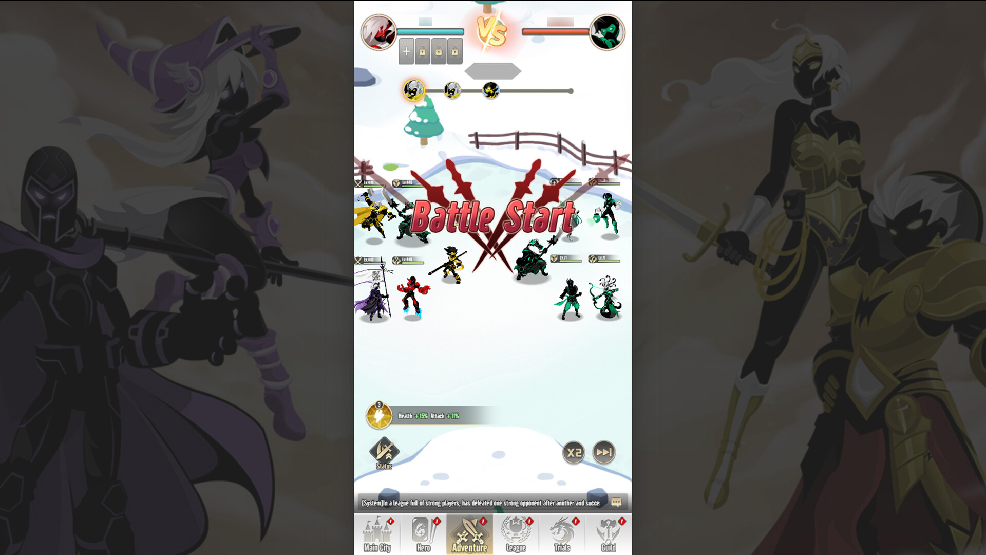 Hero Stickman