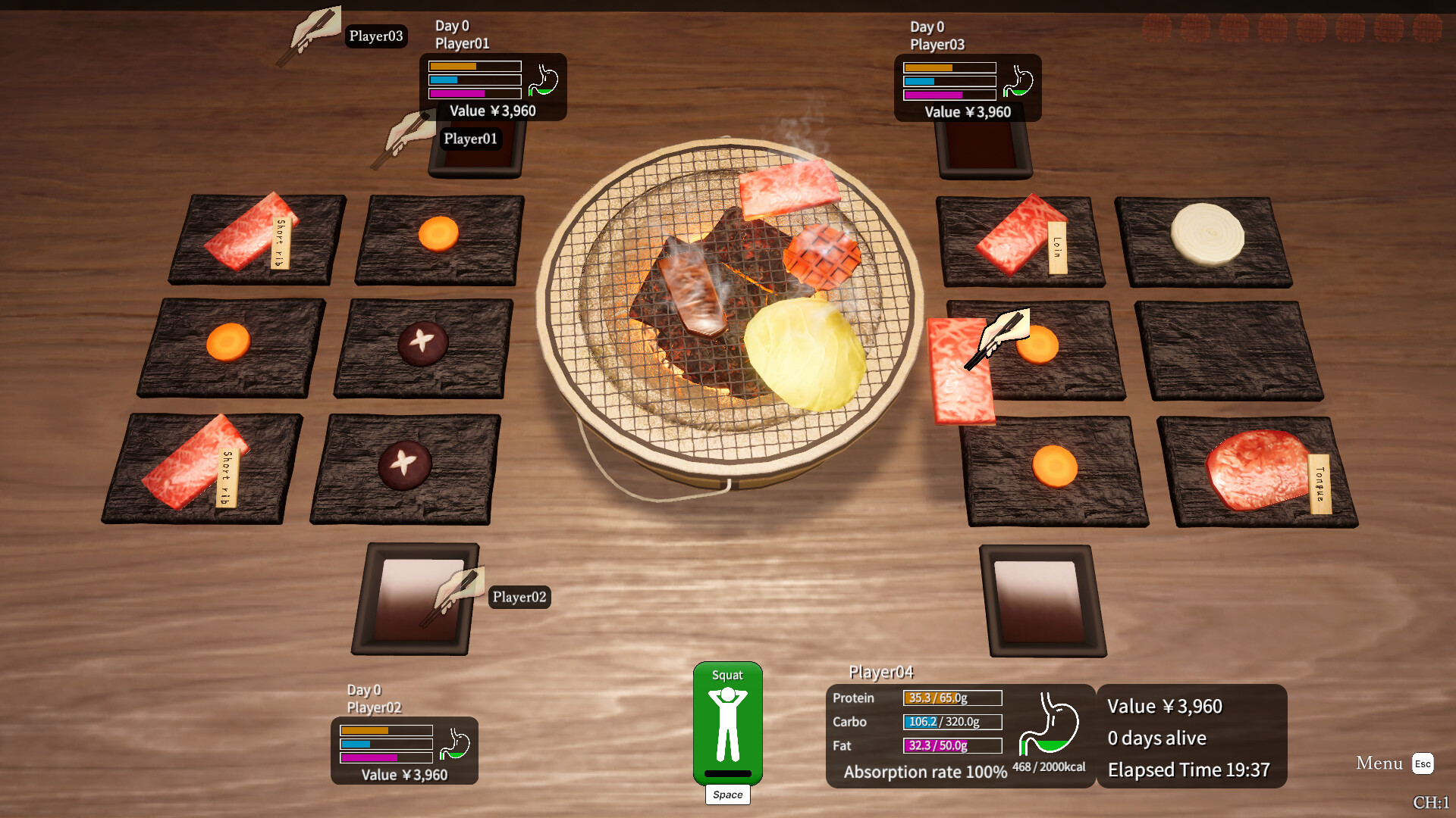 Yakiniku Party Survival