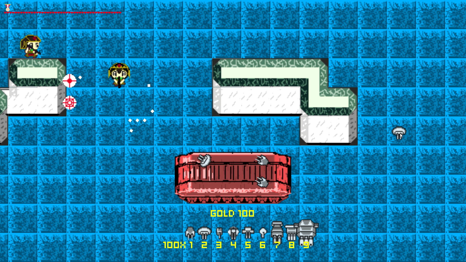 Starry Moon Island Mobile Stronghold MP06