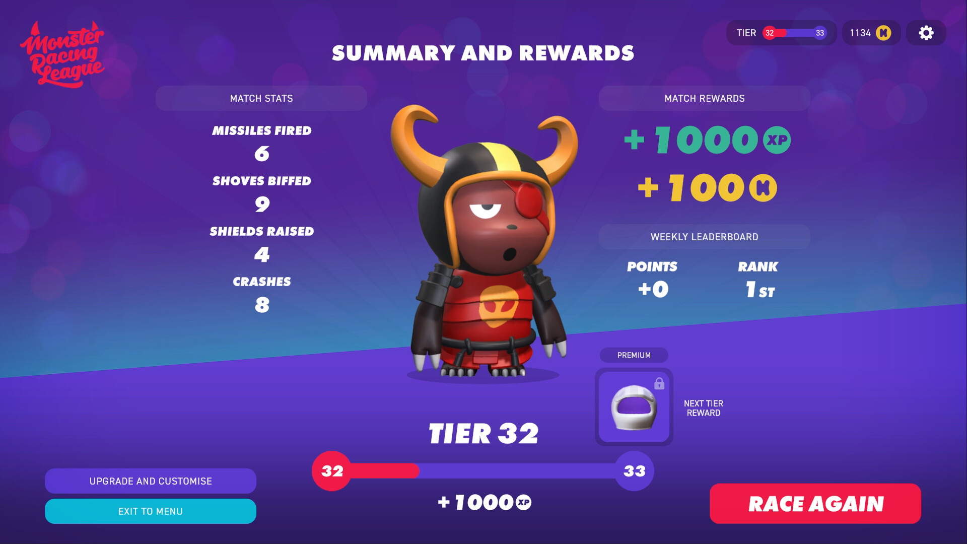 Monster Racing League