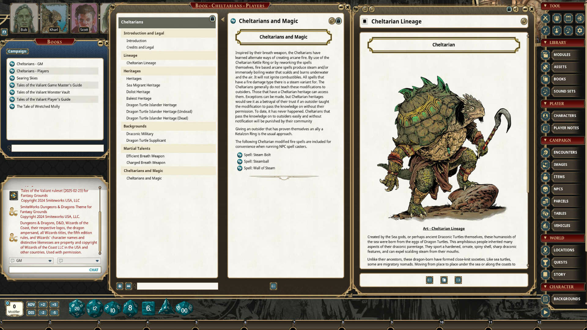 Fantasy Grounds - Cheltarians and Molly Bundle
