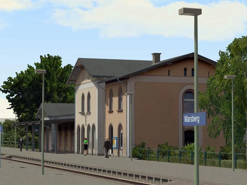 Modelset 1 - Railstation, Houses, Barn