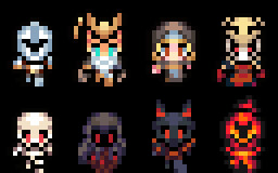 RPG Maker VX Ace - MT Tiny Tales Battlers - Faith and Evil
