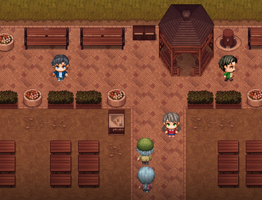 RPG Maker MZ - SERIALGAMES LivingGoodCity Tileset - Small Zoo Set