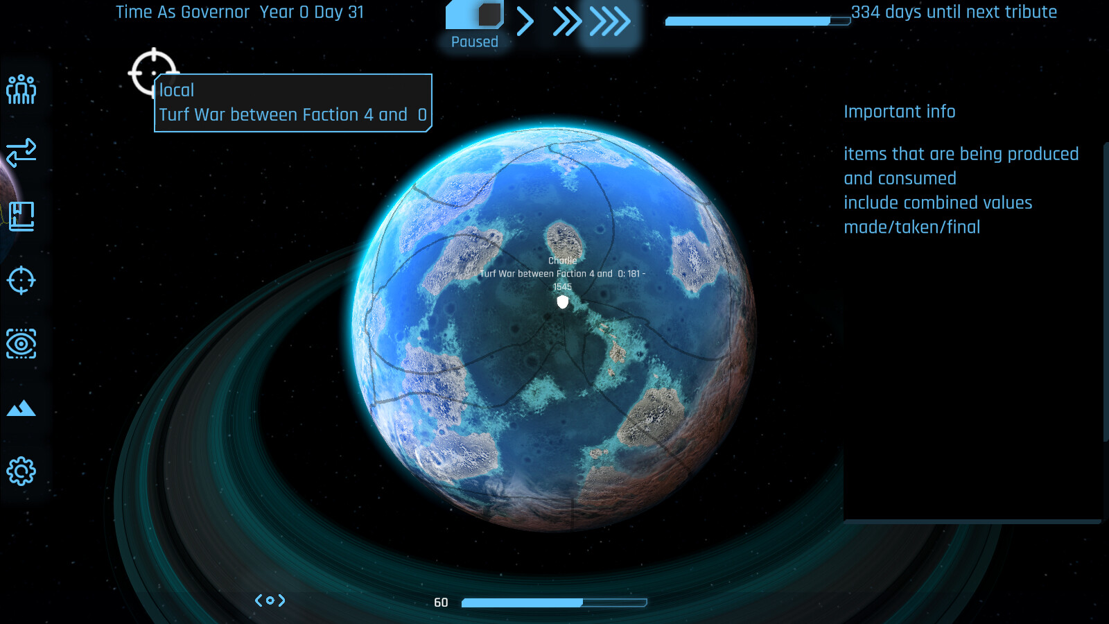 Planetary Governor