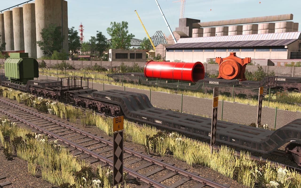 Trainz 2019 DLC - DB Uaai Low-Loader Flatcar