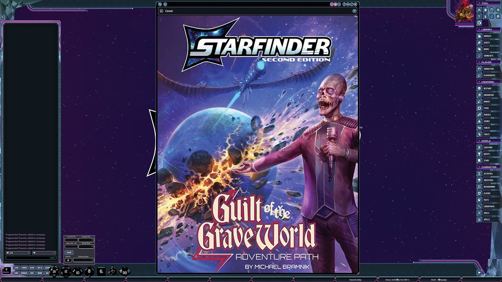 Fantasy Grounds - Starfinder 2 RPG - Guilt of the Grave World